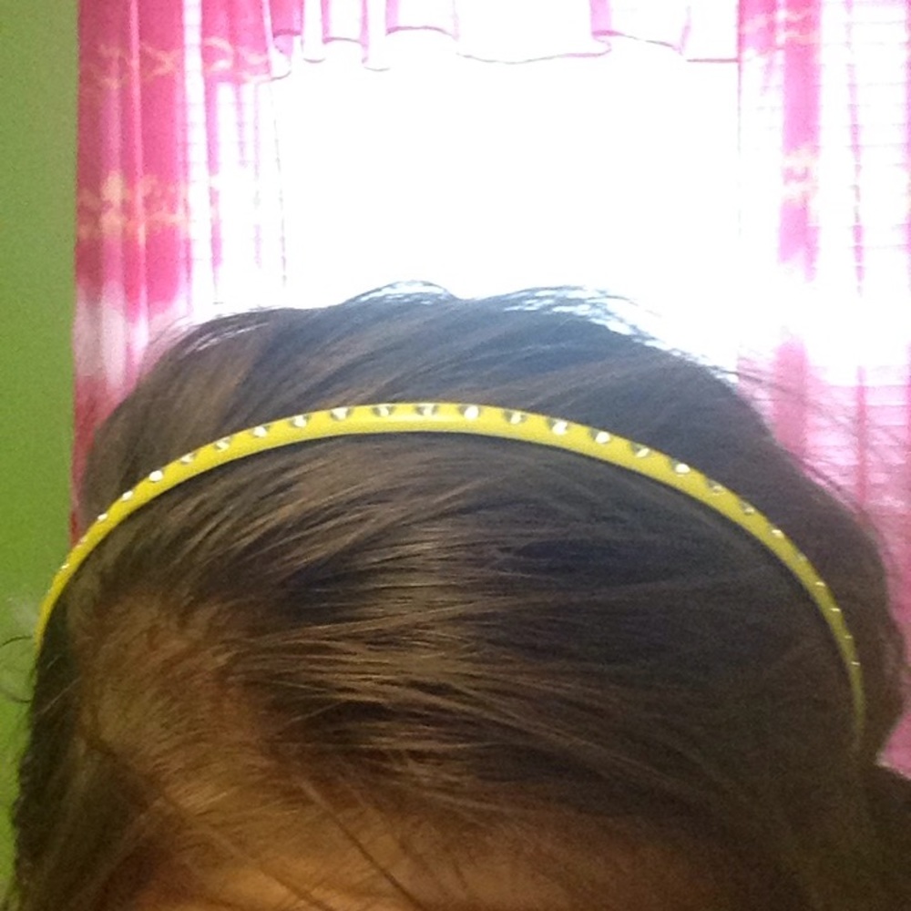 Yellow headband